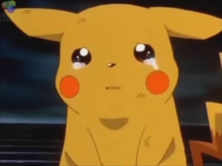 pikachu crying